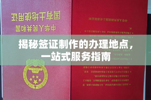 旬阳揭秘签证制作的办理地点，一站式服务指南